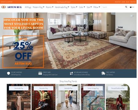 website thubmnail of Artemrug