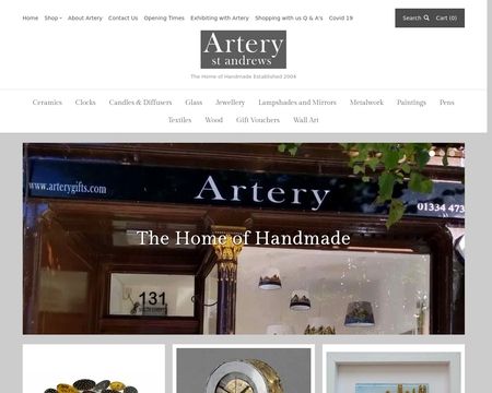 website thubmnail of Artery St. Andrews