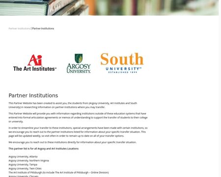 website thubmnail of AIC College of Design
