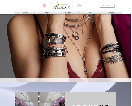 website thubmnail of Artistic-Jewelers