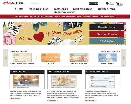 website thubmnail of Artistic Checks