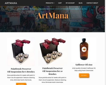 website thubmnail of Artmana.shop