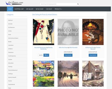 website thubmnail of Artprints.com