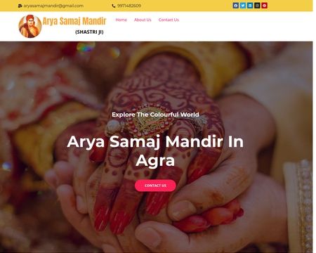 website thubmnail of Aryasamajmandirinagra.in