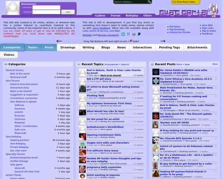 website thubmnail of Aryion