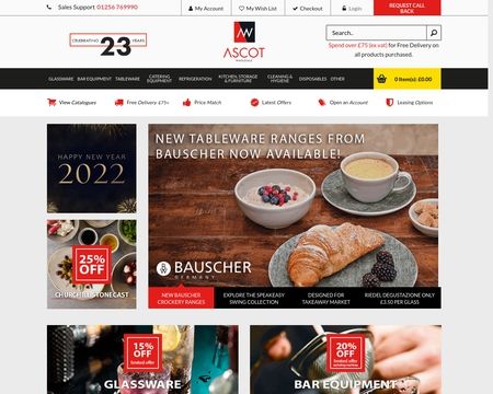 website thubmnail of Ascot Wholesale