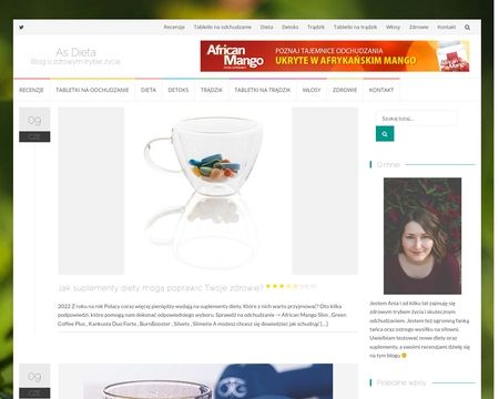 website thubmnail of Asdieta.pl