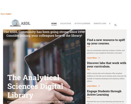 website thubmnail of ASDL Home Portal