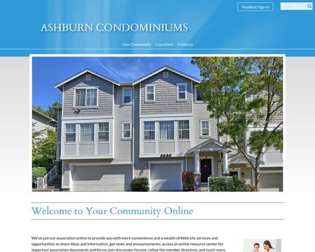 website thubmnail of Ashburn Condominiums
