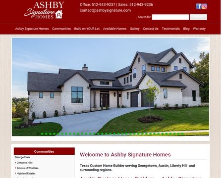 website thubmnail of Ashby Signature