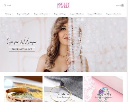 website thubmnail of Ashley Jewels