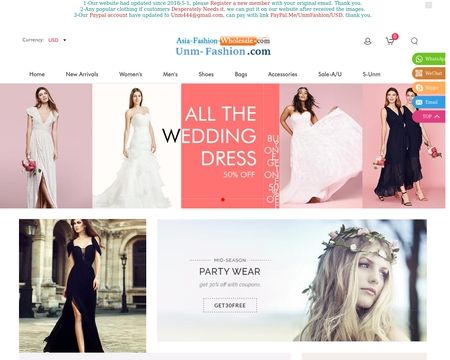 website thubmnail of Asia-Fashion-Wholesale.com