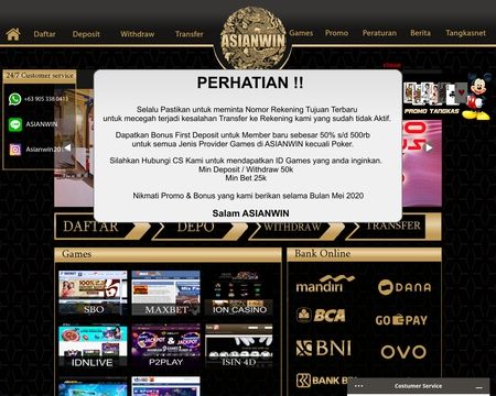 website thubmnail of Asianwin.ltd