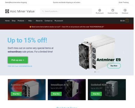 website thubmnail of Asic Miner Value