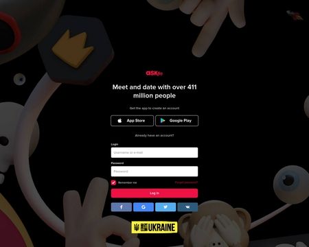 website thubmnail of Ask.fm
