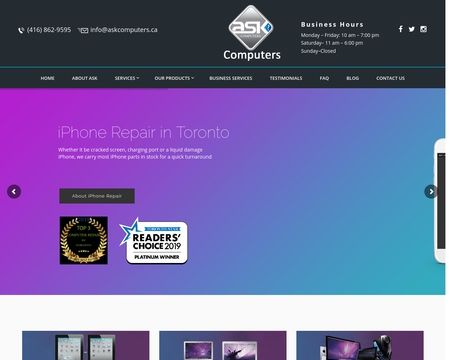 website thubmnail of AskComputers.ca