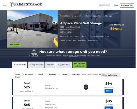 A Space Place Storage