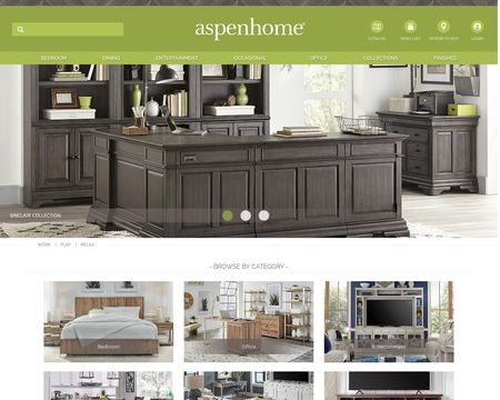 website thubmnail of Aspen Home