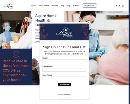 website thubmnail of Aspire Utah