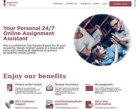 website thubmnail of Assignment Partner
