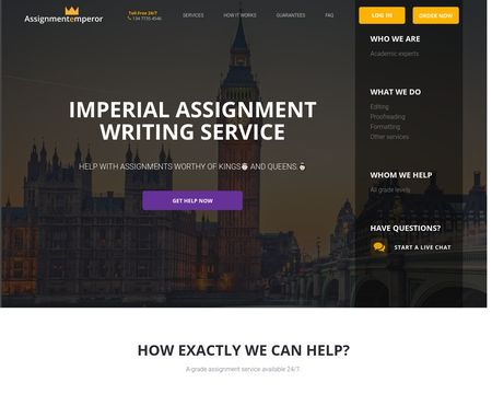 website thubmnail of AssignmentEmperor