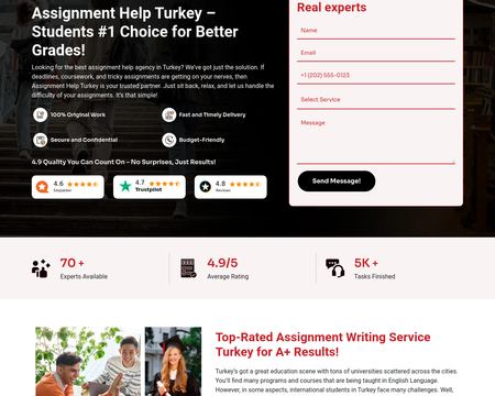 website thubmnail of Assignment Help Turkey