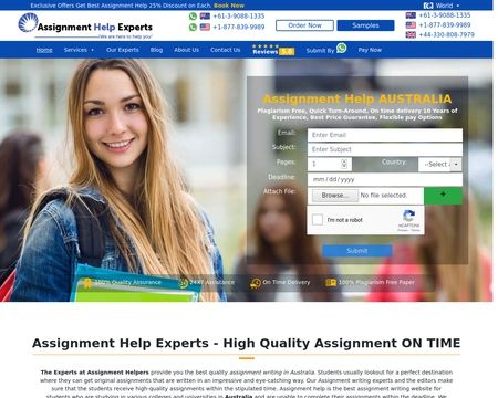 website thubmnail of Assignment Help Experts