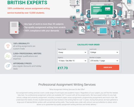 website thubmnail of Assignment Help Online