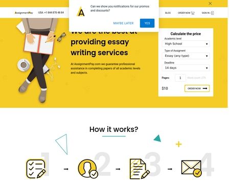 website thubmnail of AssignmentPay