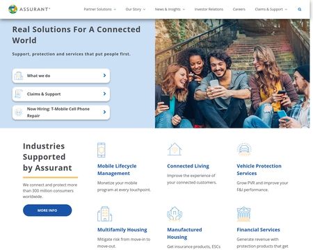 website thubmnail of Assurant