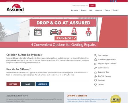 website thubmnail of Assuredauto.ca