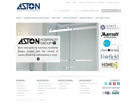 website thubmnail of Aston