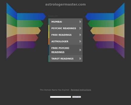 website thubmnail of Astrologermaster