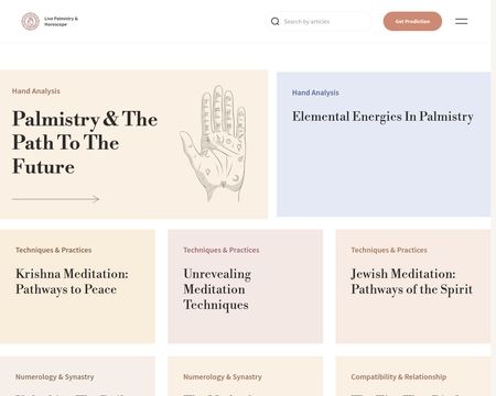 website thubmnail of Astrologia