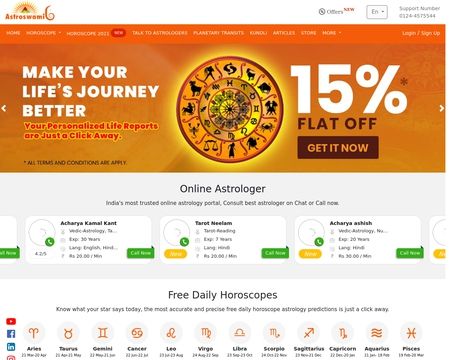 website thubmnail of Astroswamig