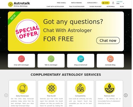 website thubmnail of AstroTalk