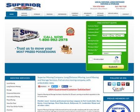 website thubmnail of SuperiorMovingandStorage
