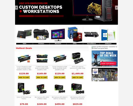 website thubmnail of ATD Computers