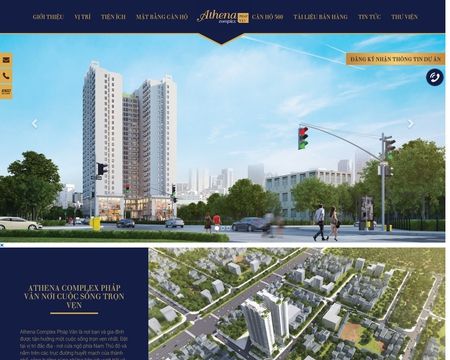 website thubmnail of Athenacomplex.vn