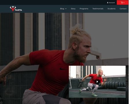 website thubmnail of Athlete 20XX