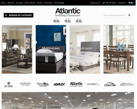 website thubmnail of Atlanticbeddingandfurniture