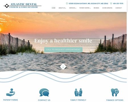 website thubmnail of Atlanticdental