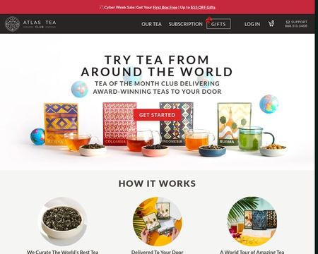 website thubmnail of Atlas Tea Club