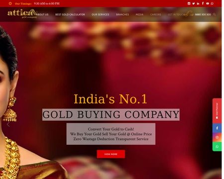 website thubmnail of Atticagoldcompany