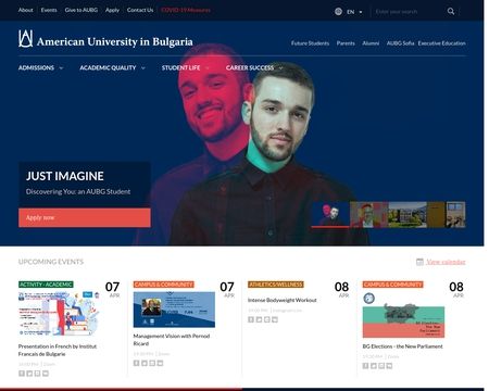website thubmnail of Aubg.edu
