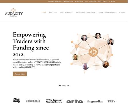 website thubmnail of Audacitycapital.co.uk