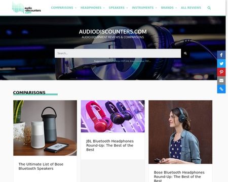 website thubmnail of Audio Discounters