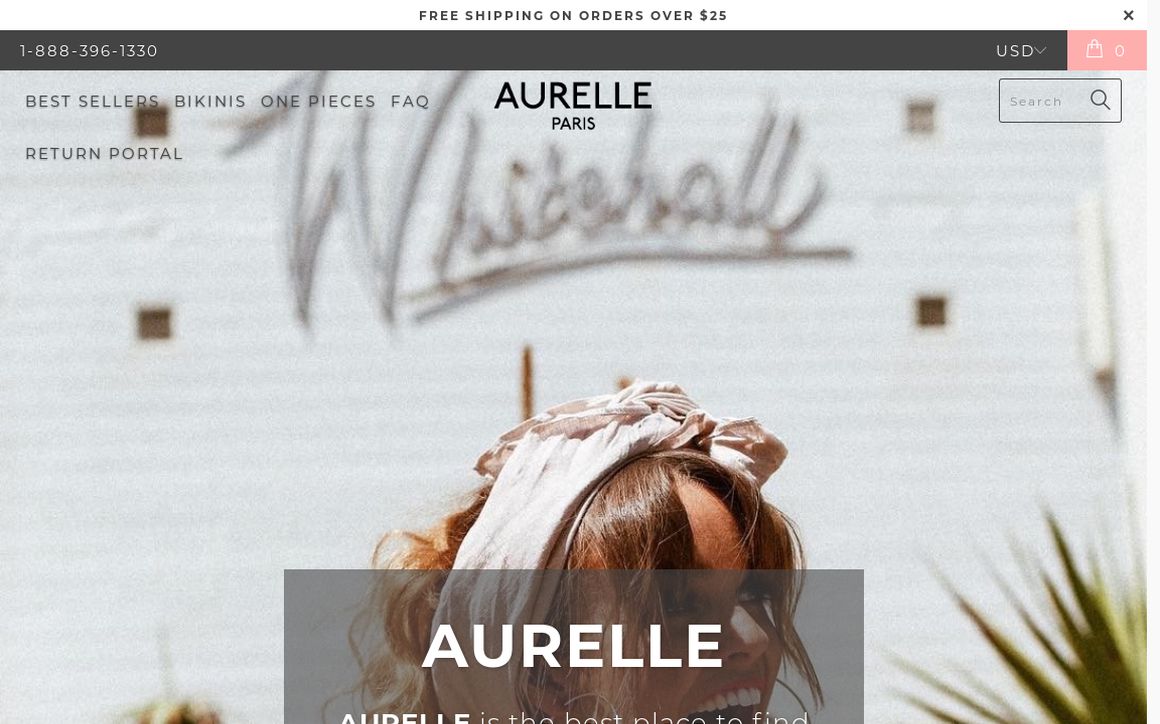 website thubmnail of Aurelle