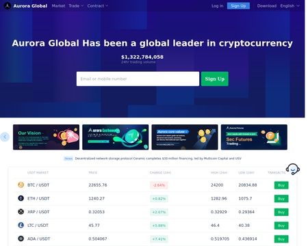 website thubmnail of Auroraple