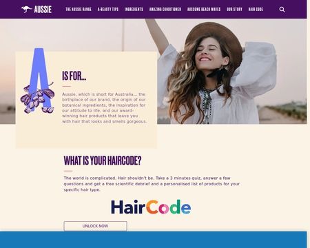 website thubmnail of Aussiehair